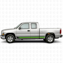 Strisce Vintage Band per Porta e Battitacco in Vinile per Chevrolet Silverado 1500 GMT800 1999-2007_3