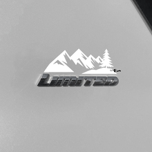 Adesivo decalcomania alberi montagne sopra badge Toyota 4Runner Limited
 3