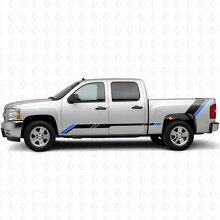 Strisce in Vinile con Accento Rialzato per Porte e Fiancate per Chevrolet Silverado 1500 GMT900 2007-2013_3