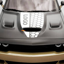 Cappuccio Dodge Hemi Challenger o Charger Hemi Adesivo Decalcomania in Vinile da Corsa
_3