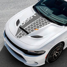 Cappuccio Dodge Hemi Challenger o Charger Hemi Adesivo Decalcomania in Vinile da Corsa
_4