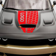 Cappuccio Dodge Hemi Challenger o Charger Hemi Adesivo Decalcomania in Vinile da Corsa
_5