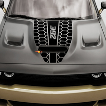 Adesivo decalcomania da corsa in vinile Hemi per cofano Dodge 392 Honeycomb Challenger o Charger
 2