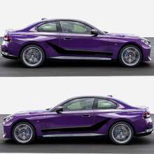 Kit Adesivi in Vinile M Performance Strisce Laterali per BMW M240i G42_3