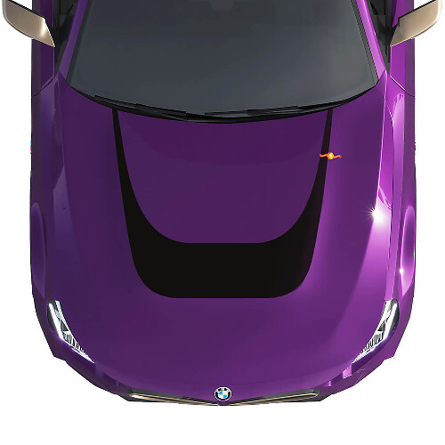 Adesivo in vinile a forma di U per cofano per BMW M240 G42