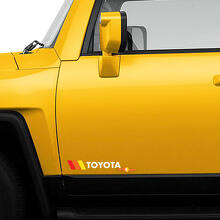 Kit di Adesivi Laterali in Vinile Retrò Vintage per Toyota_2