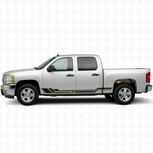 Strisce Viniliche Parallele per Porta e Soglia per Chevrolet Silverado 1500 GMT900 2007-2013_4
