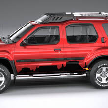 Decalcomanie per adesivi in ​​vinile con grafica Side Mountains Nissan Xterra 1
 2