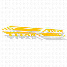 Strisce laterali del letto Nissan Titan Pro4x strisce adesivi in ​​vinile decalcomanie grafiche
 4