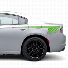 Adesivo in Vinile a Strisce Stroboscopiche Stile Hockey per Paraurti Dodge Charger 2015-2026_3
