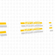 Kit Adesivi in Vinile Strisce Laterali Stile GT3 MR per Porsche 911 991 GT3 RS_2