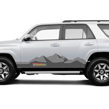 Kit di Adesivi in Vinile Back to the Mountains Side per Toyota 4Runner_2