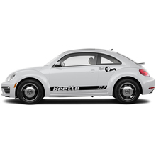 Volkswagen Beetle porte laterali pannello basculante strisce di vinile adesivi decalcomanie
 2