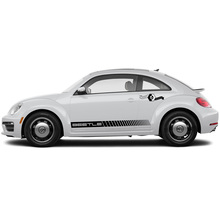 Volkswagen Beetle porte laterali pannello basculante strisce in vinile decalcomanie adesivi 3
 2