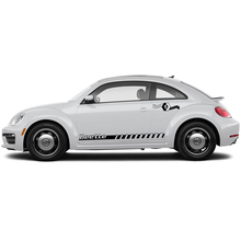 Volkswagen Beetle porte laterali pannello basculante strisce in vinile decalcomanie adesivi 4
 4