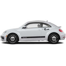 Kit decal in vinile personalizzato con striscia laterale per Volkswagen Beetle_2