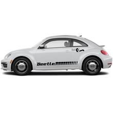 Volkswagen Beetle porte laterali pannello basculante strisce in vinile decalcomanie adesivi 8
 3