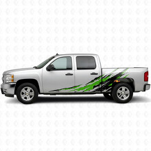 Strisce in Vinile Usurate per Porta Splash e Fiancata per Chevrolet Silverado 1500 GMT900 2007-2013_4
