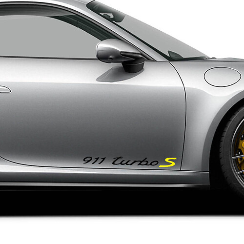 Kit Adesivi in Vinile per Porta Laterale 911 Turbo S per Porsche 911