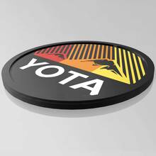 Emblema distintivo parafango Yota Toyota Heritage Stripes Mountains
 3