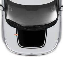 Adesivi per decalcomanie in vinile con rivestimento per cofano per Kia Soul
 2