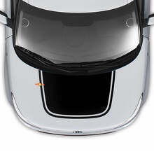 Adesivi per decalcomanie in vinile con rivestimento per cofano per Kia Soul
 2