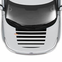 Adesivi per decalcomanie in vinile con rivestimento per cofano per Kia Soul
 2