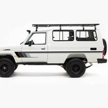 Kit di decalcomanie a strisce classiche laterali retrò per Toyota Land Cruiser serie J75
 3