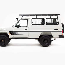 Kit di decalcomanie di Stripes Classic Side Retro per Toyota Land Cruiser J75 Series
 3