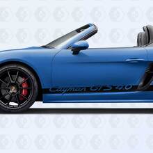 Kit decalco in vinile strisce laterali Cayman GTS 4.0 per Porsche_3