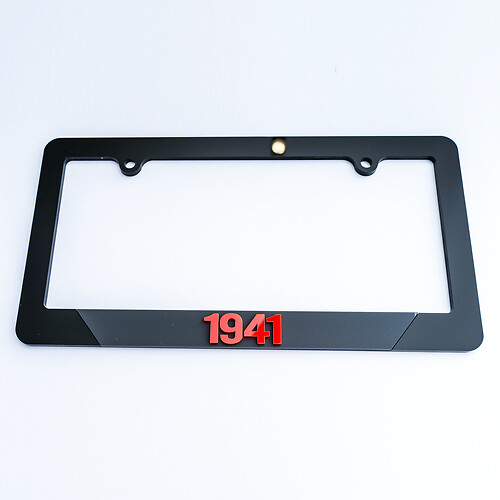 Porsche Veicolo Targa Copre Cornici Decor
