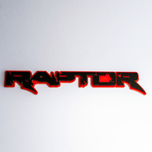 Emblema dei badge del portellone posteriore del paraurti Raptor 3D per i camion Raptor
 2
