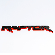 Emblema dei badge del portellone posteriore del paraurti Raptor 3D per i camion Raptor
 3