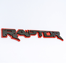 Emblema dei badge del portellone posteriore del paraurti Raptor 3D per i camion Raptor
 4