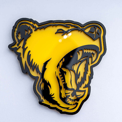 Distintivo 3D Paraurti Distintivo Portellone Emblema
