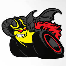 Emblema distintivo del portellone posteriore del pacchetto demone per Dodge Charger Challenger
 3
