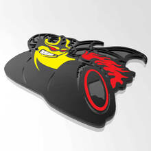 Emblema distintivo del portellone posteriore del pacchetto demone per Dodge Charger Challenger
 4