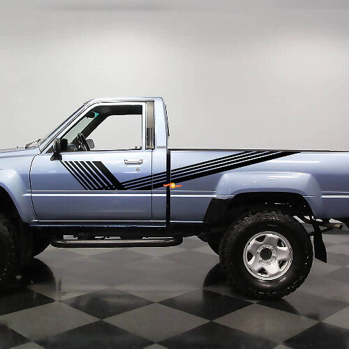 Adesivi in vinile per strisce laterali Classic Toyota Truck SR5 2
