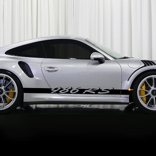 Kit di Adesivi in Vinile Strisce Laterali 986 RS per Porsche 986