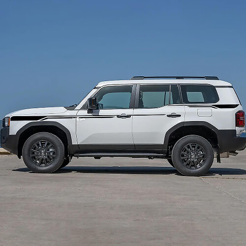 Toyota Land Cruiser strisce laterali decalcomanie adesivi in ​​vinile grafica
