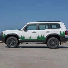 Toyota Land Cruiser Natura Scena Cervi Alci Porte Accento Strisce Decalcomanie Adesivi in ​​vinile Grafica
 3