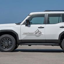 Toyota Land Cruiser Natura Scena Montagne Porte Decalcomanie Adesivi in ​​vinile Grafica
 3