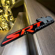 Alimentato da SRT Scat Pack Bee Dodge Charger Challenger Badge Emblema dei distintivi del portellone posteriore
 4