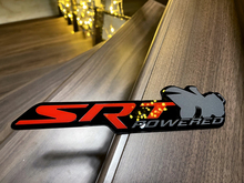 Alimentato da SRT Scat Pack Bee Dodge Charger Challenger Badge Emblema dei distintivi del portellone posteriore
 5