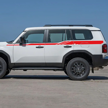 Toyota Land Cruiser porte laterali accento strisce decalcomanie adesivi in ​​vinile grafica 2
 2