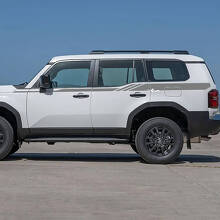 Adesivi in Vinile con Strisce Accento per Porte Laterali 4 Pezzi per Toyota Land Cruiser 3