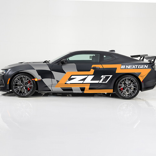 Kit completo Tema Nascar Grafica in vinile per Chevrolet Chevy Camaro
