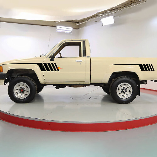 Classico Toyota Truck Hilux SR5 strisce laterali adesivi decalcomanie in vinile
