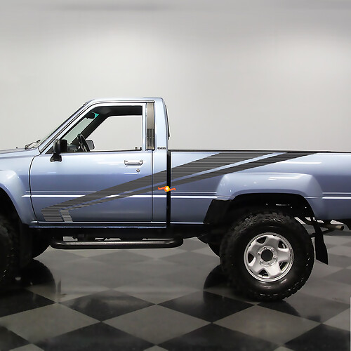 Classico Toyota Pickup Truck Hilux SR5 strisce laterali adesivi decalcomanie in vinile
