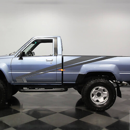 Classico Toyota Pickup Truck Hilux SR5 strisce laterali adesivi decalcomanie in vinile
